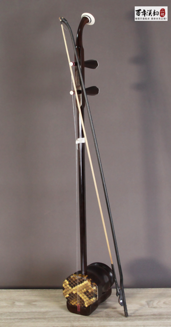 明清旧料老红木扁八角二胡95502(已售)_扁八角二胡8600元_特色琴_汉韵