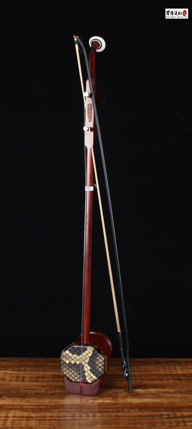 小叶紫檀老料扁八角二胡93852(现货)_扁八角二胡8600元_特色琴_汉韵