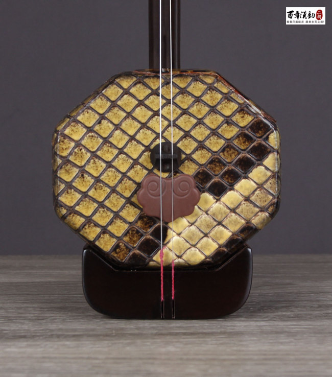 明清旧料老红木扁八角二胡95510(现货)_扁八角二胡5600元_特色琴_汉韵